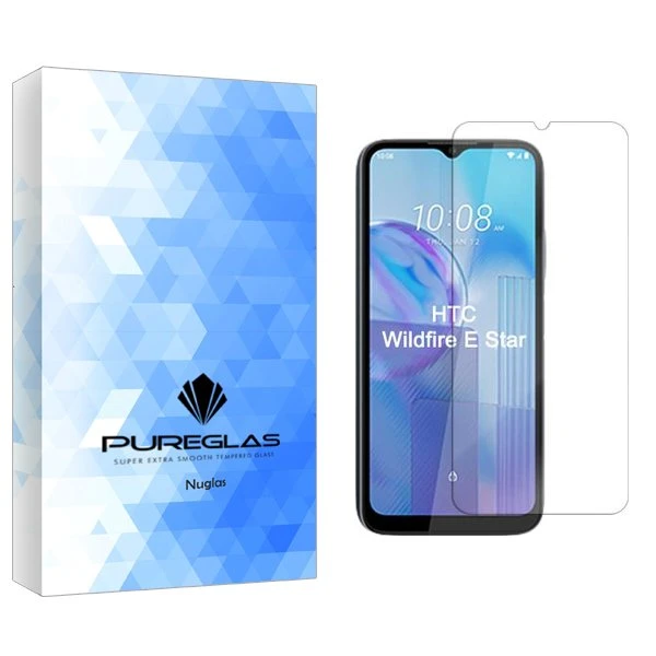 محافظ صفحه نمایش پیور گلس مدل NueGlas مناسب برای گوشی موبایل اچ تی سی Wildfire E Star