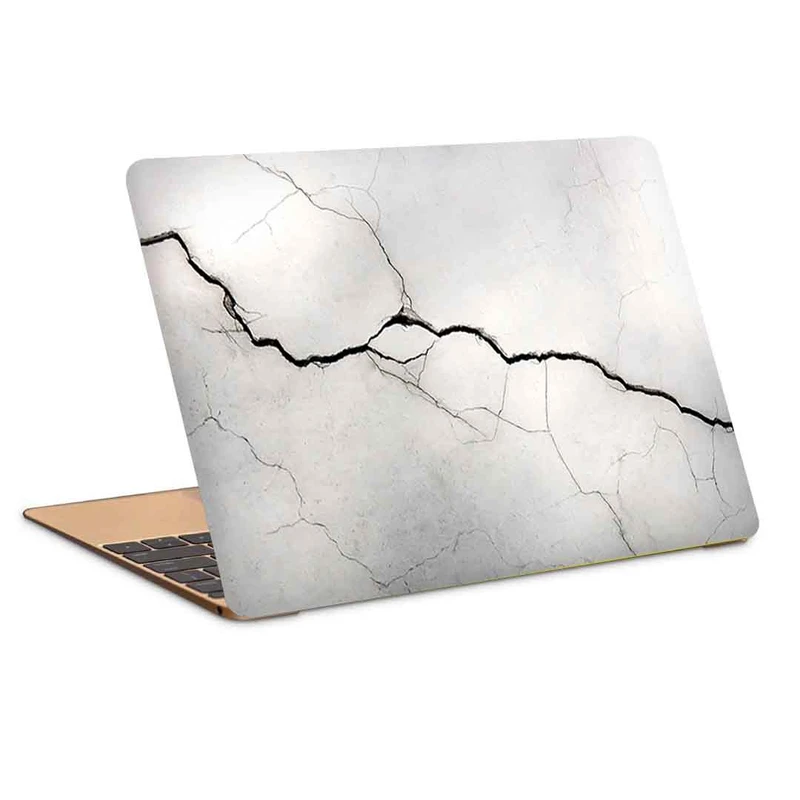 استیکر لپ تاپ طرح white wall with cracksکد c-988مناسب برای لپ تاپ 15.6 اینچ