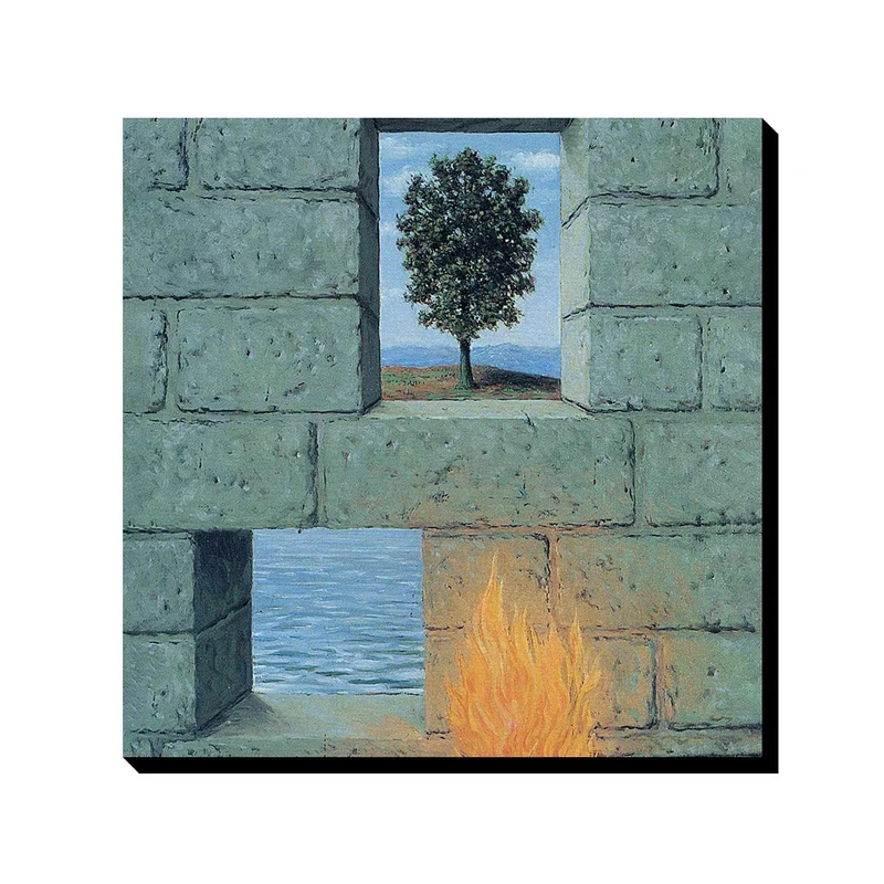 تابلو شاسی ترمه طراحان ایده مدل رضایت ذهنی از ماگریت کد art0399