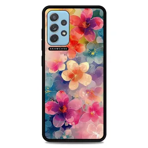 AKAM AMC-WSGA72-FLOWERS-42  Cover For Samsung Galaxy A72