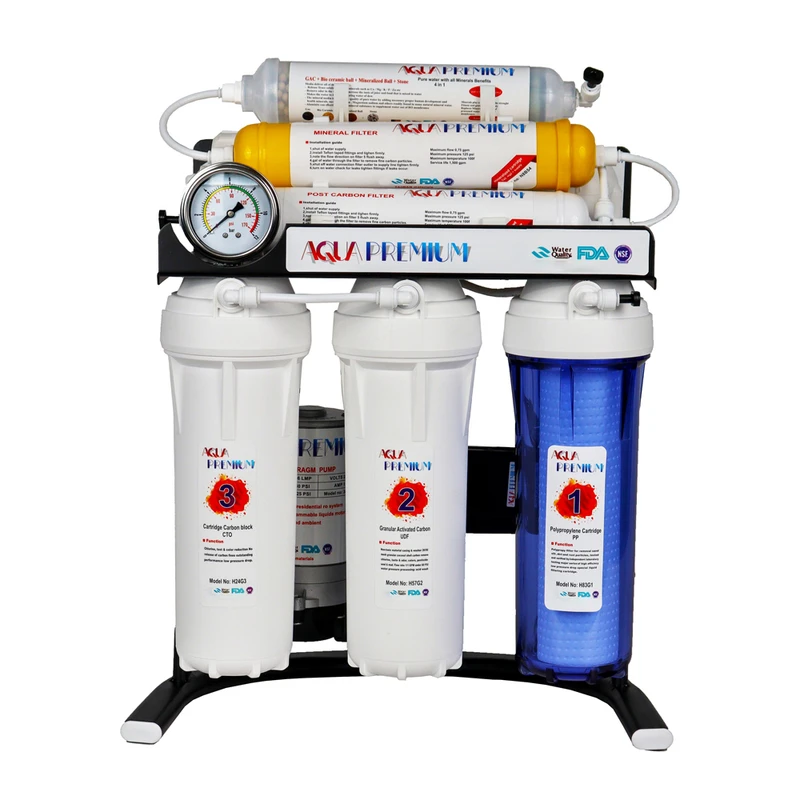 دستگاه تصفیه کننده آب آکواپرمیوم مدل A7AB10-BK-TP