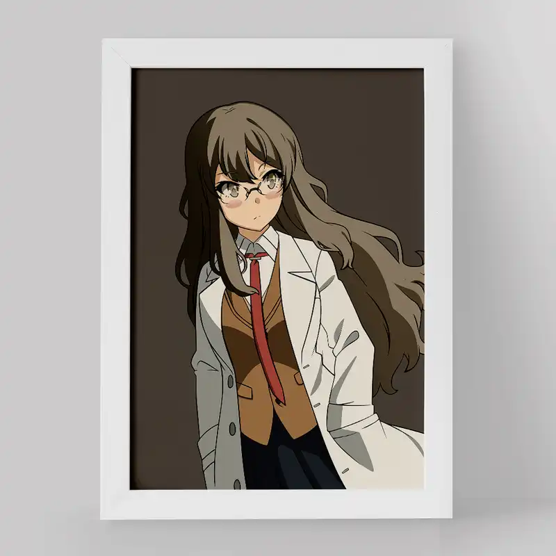 تابلو خندالو مدل ریو انیمه بانی گرل سنپای کد 16398