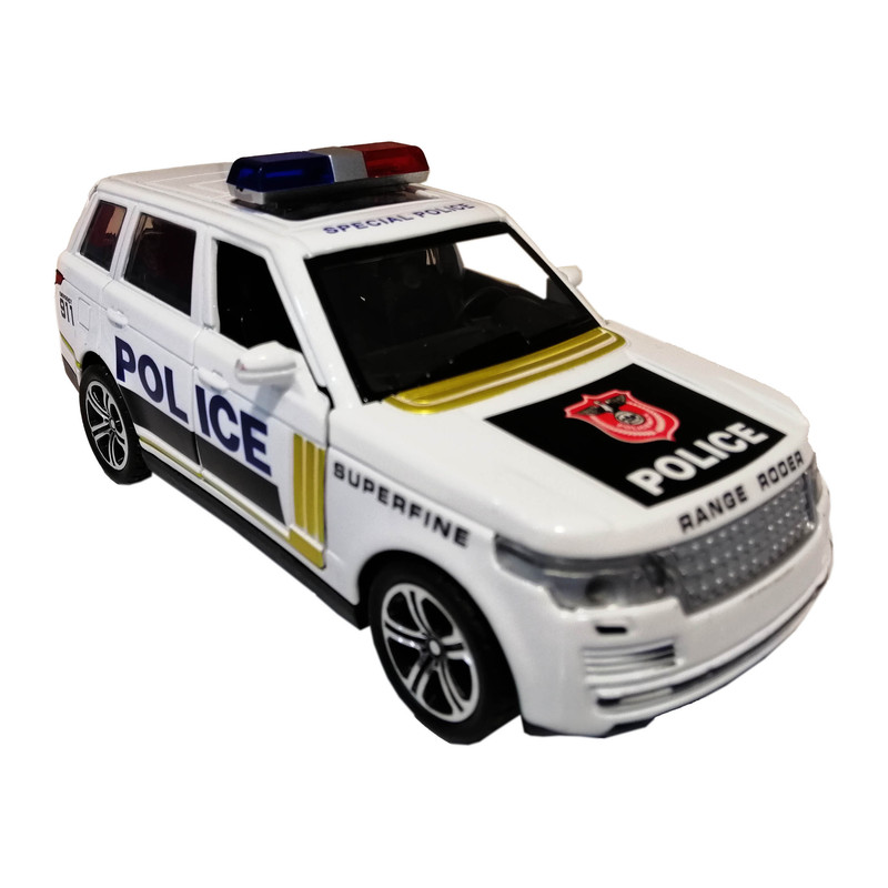 ماشین بازی طرح پلیس رنجروور 6 درب باز شو