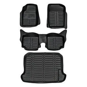 کفپوش پنج بعدی خودرو پانیذ مدل EVA مناسب برای زانتیا به همراه کفپوش صندوق