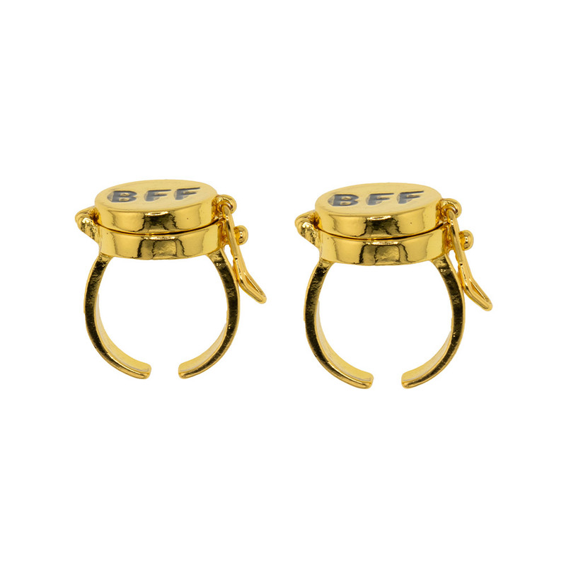 انگشتر برانت طرح دوستی باب اسفنجی و پاتریک نگین چرخان بسته دو عددی انگشتر برانت طرح دوستی باب اسفنجی و پاتریک نگین چرخان بسته دو عددی