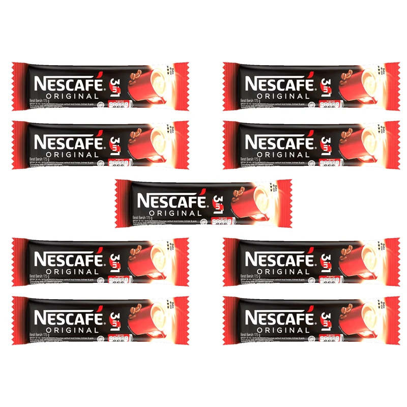 کافی میکس 3 در 1 نسکافه  - 17.5 گرم بسته 9 عددی