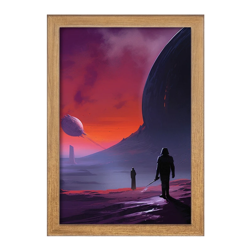 تابلو خندالو مدل جنگ ستارگان (Star Wars) کد F505