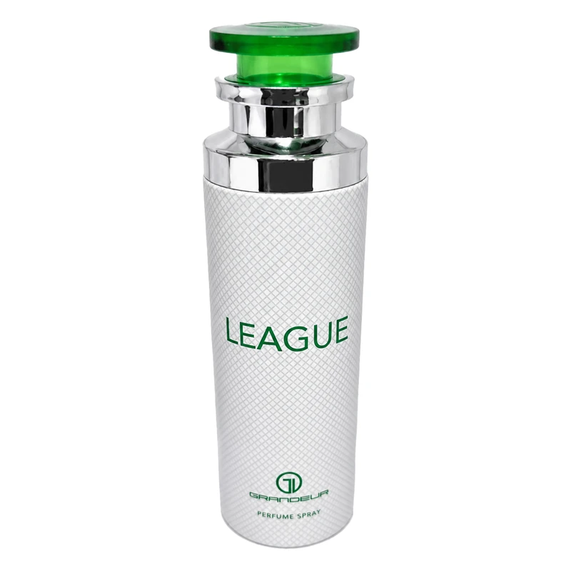 اسپری بدن مردانه گراندیور مدل LEAGUE رایحه خنک حجم 200 میلی لیتر