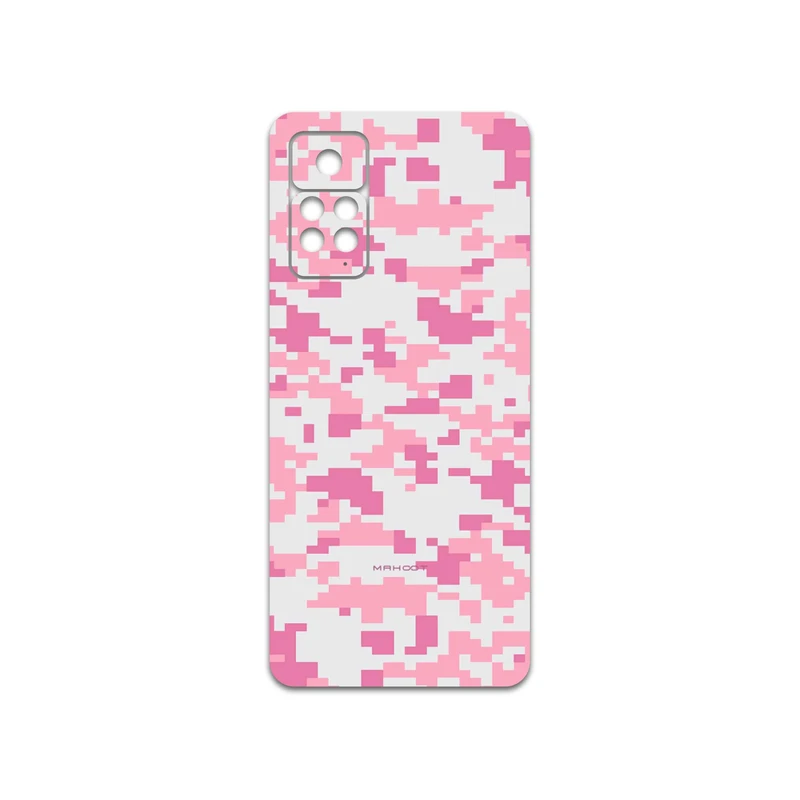 برچسب پوششی ماهوت مدل Army-Pink-pixel مناسب برای گوشی موبایل شیائومی Redmi Note 11 Pro