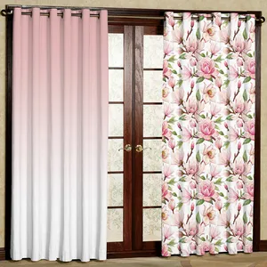 پرده مخمل پانچی کد 6065 سایز  280x140 سانتی متر
