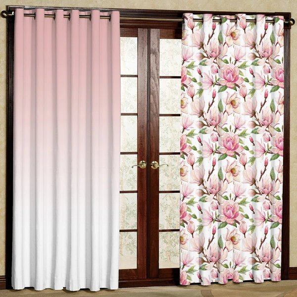 پرده مخمل پانچی کد 6065 سایز  280x140 سانتی متر