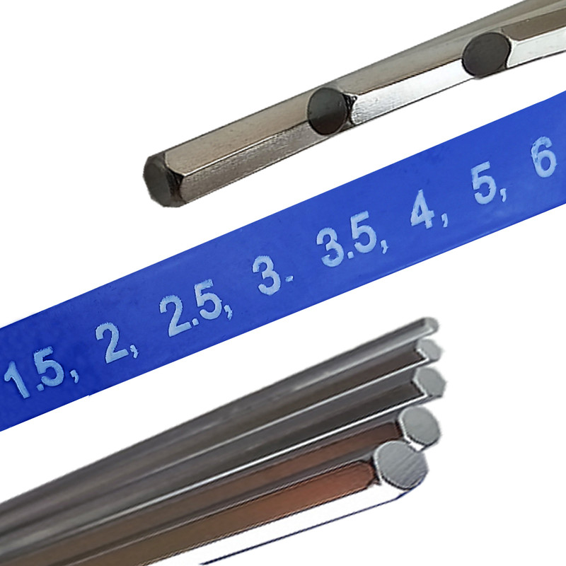 آچار آلن دانمی مدل AT - 8 مجموعه هشت عددی 