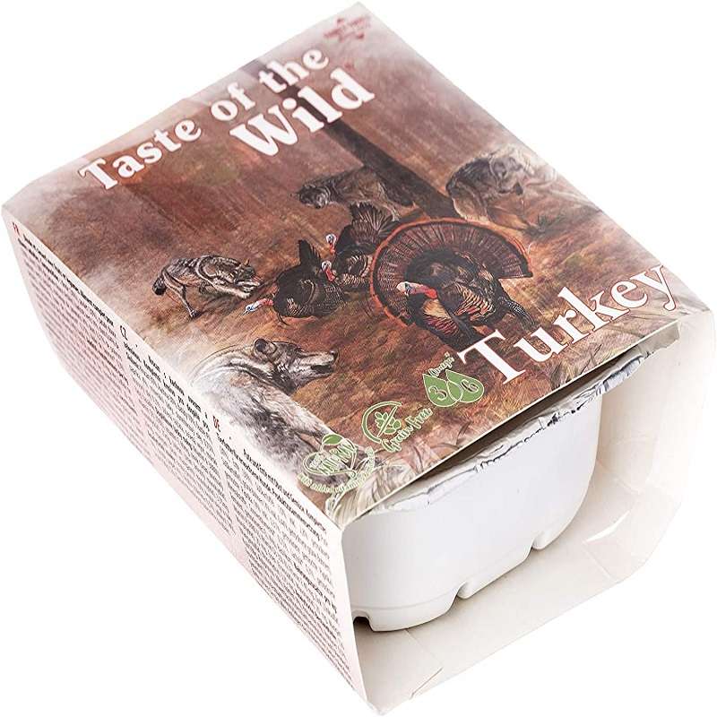 غذای تر سگ تیست آف ویلد مدل بوقلمون 390 گرم