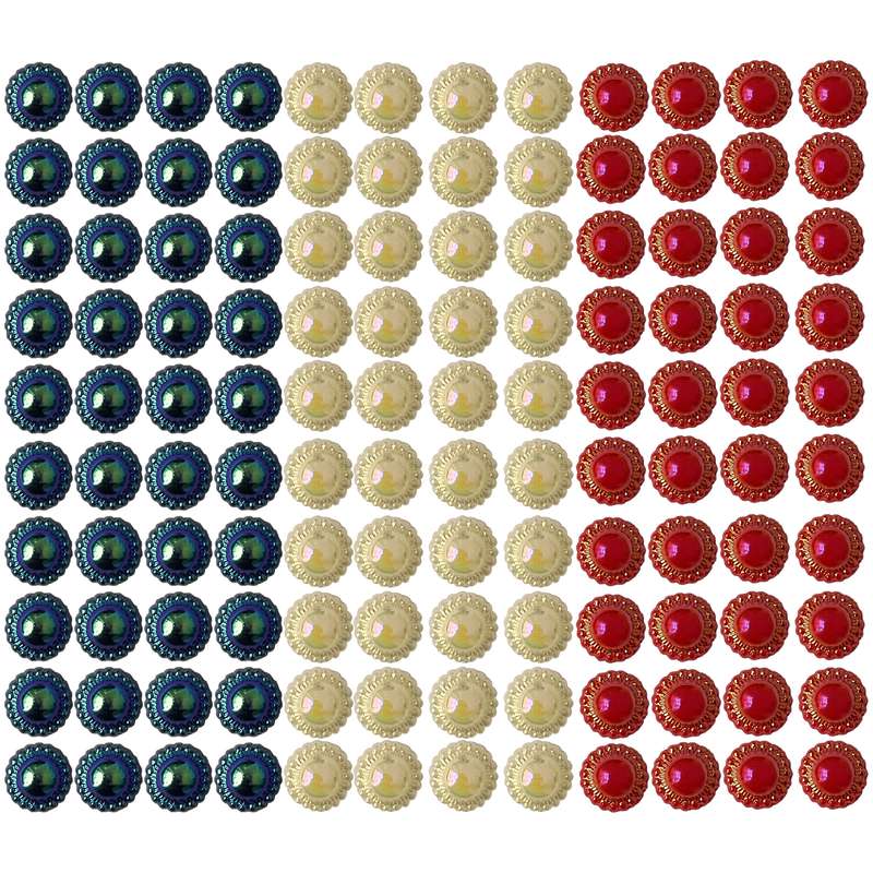 مروارید مدل لپه خورشیدی مجموعه 120 عددی