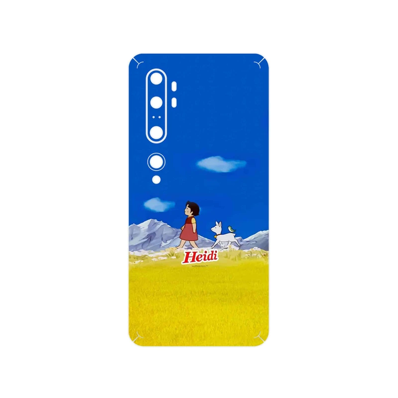 برچسب پوششی ماهوت مدل Heidi Girl of the Alps مناسب برای گوشی موبایل شیائومی Mi Note 10 Pro