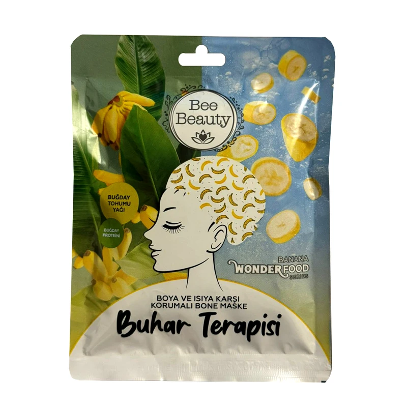 ماسک مو بخارتراپی پروتئینه و تقویت کننده بی بیوتی مدل موز مناسب برای انواع مو حجم 50 میلی لیتر