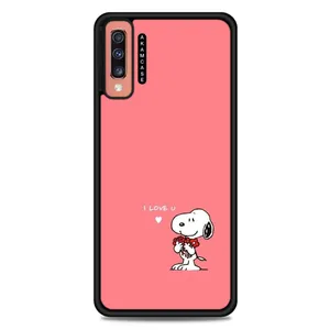AKAM AMC-WSGA70-SNOOPY-20 Cover For Samsung Galaxy A70