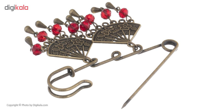 سنجاق سینه طرح بادبزن سنجاق سینه طرح بادبزن