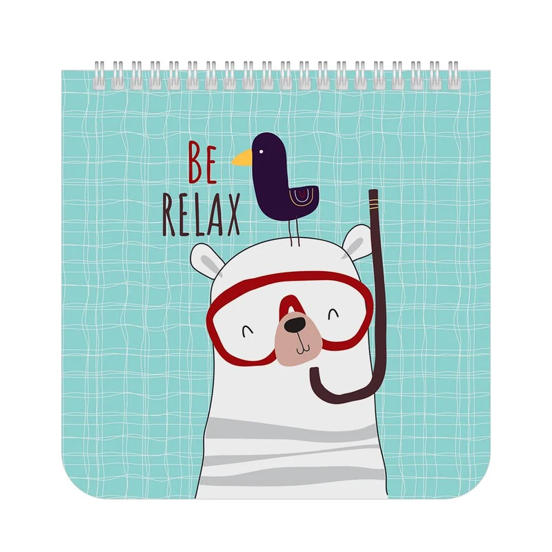 دفتر یادداشت 60 برگ مدل خط دار کد 102