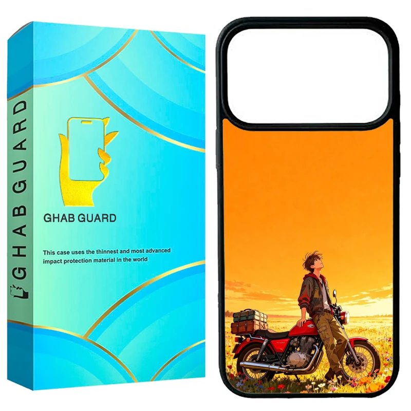 کاور قاب گارد طرح موتور سوار مدل G17P مناسب برای گوشی موبایل اپل iPhone 17 Pro