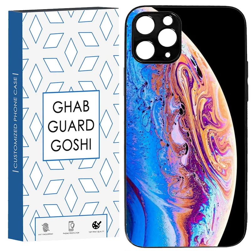 کاور قاب گارد گوشی طرح سیاره کد TPU-100 مناسب برای گوشی موبایل اپل IPHONE 12 pro max