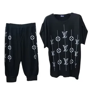 ست تی شرت و شلوارک زنانه مدل  86787