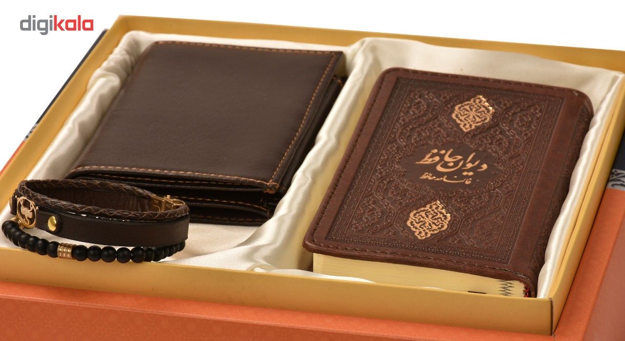 ست هدیه طرح تولد مرداد کهن چرم مدل m109- 5 main 1 2