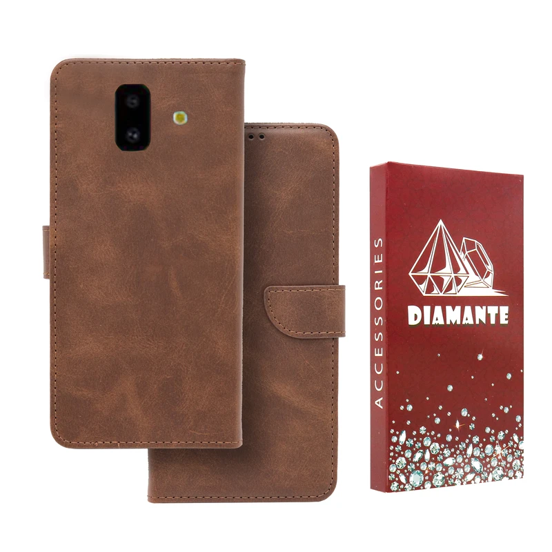 کیف کلاسوری دیامانته مدل Bers Rd مناسب برای گوشی موبایل سامسونگ Galaxy J6 Plus