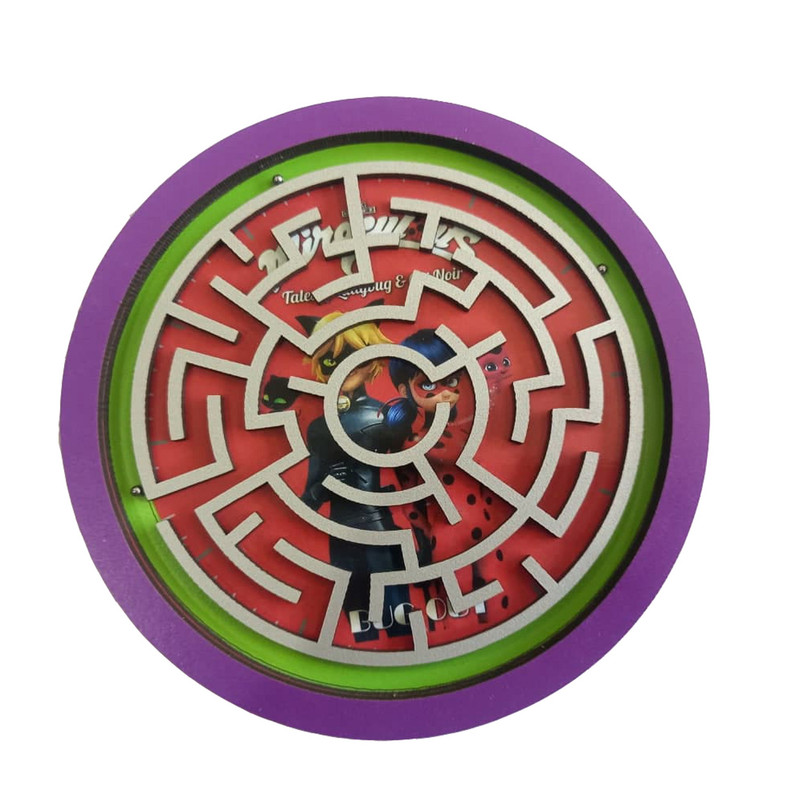 بازی فکری طرح ماز مدل دختر کفشدوزکی کد F231