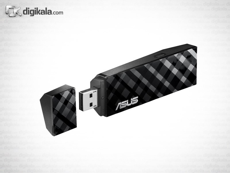 کارت شبکه بی‌سیم و دوبانده USB ایسوس مدل USB-N53