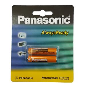 نقد و بررسی باتری نیم قلمی قابل شارژ پاناسونیک مدل HHR-83AAABU - بسته 2 عددی توسط خریداران