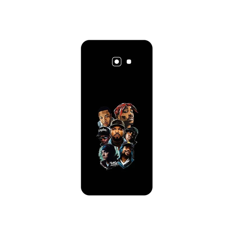 برچسب پوششی ماهوت مدل Great Rappers Digital Art مناسب برای گوشی موبایل سامسونگ Galaxy J4 Plus