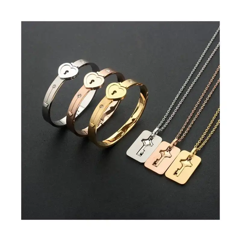 نیم ست مدل قفل و کلید کد j-10083