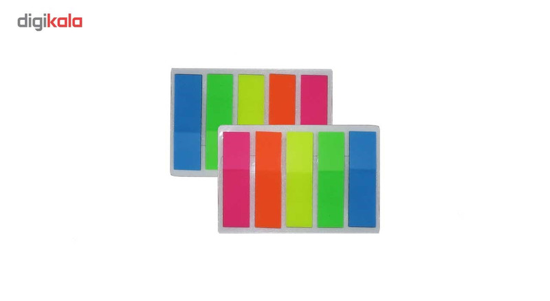 کاغذ یادداشت چسب دار فانزی مدل Multicolor - بسته 200 عددی