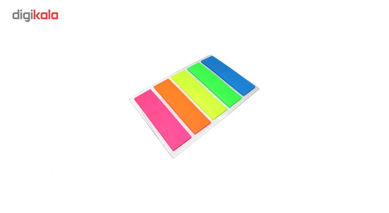 کاغذ یادداشت چسب دار فانزی مدل Multicolor - بسته 200 عددی