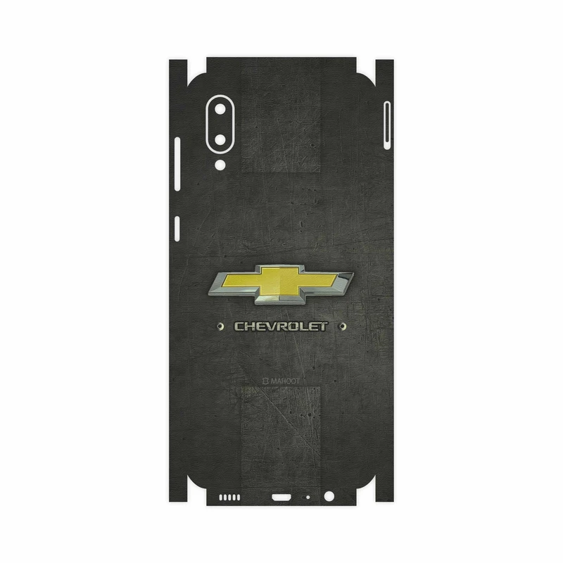 برچسب پوششی ماهوت مدل CHEVROLET-Logo-FullSkin مناسب برای گوشی موبایل سامسونگ Galaxy A02