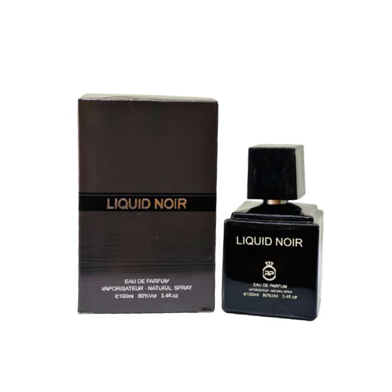 ادو پرفیوم مردانه پی آر مدل LAQUID NOIR حجم 100 میلی لیتر