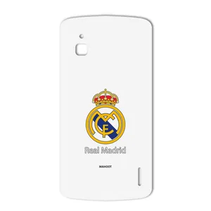 MAHOOT REAL MADRID Design Cover Sticker for Google Nexus 4