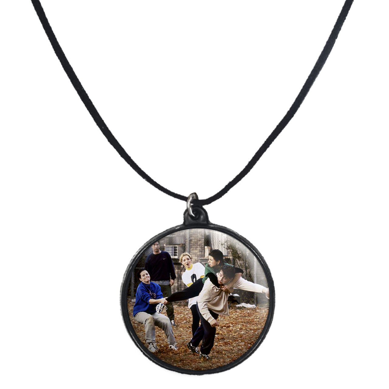 گردنبند پرمانه طرح فرندز کد pmb.18787 مدل دو طرفه