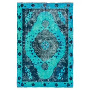 کلاژ فرش  دو متری سبحه طرح وینتیج کد FDC-4118
