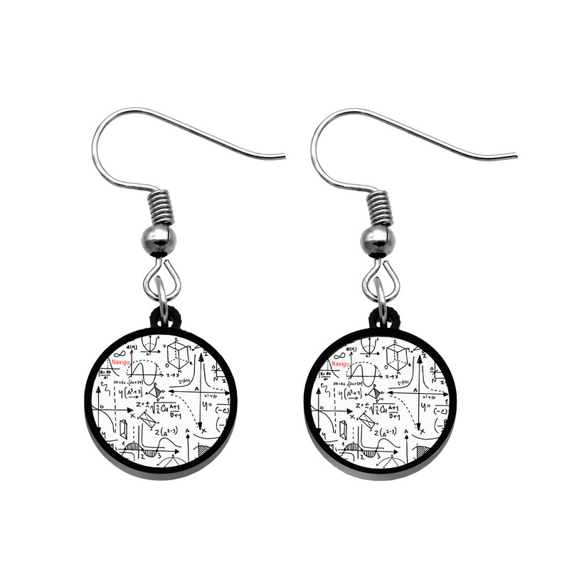 گوشواره زنانه ناکسیگو مدل شب تاب طرح ریاضی کد ES7378 گوشواره زنانه ناکسیگو مدل شب تاب طرح ریاضی کد ES7378