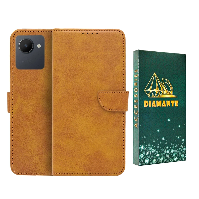 کیف کلاسوری دیامانته مدل Bers Gn مناسب برای گوشی موبایل ریلمی C30s