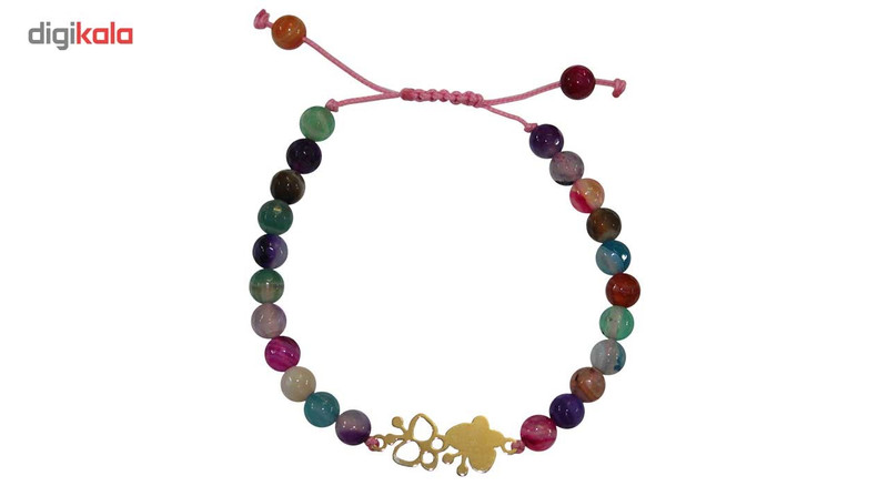 دستبند طلای 18 عیار زنانه پندار گلد مدل DM75