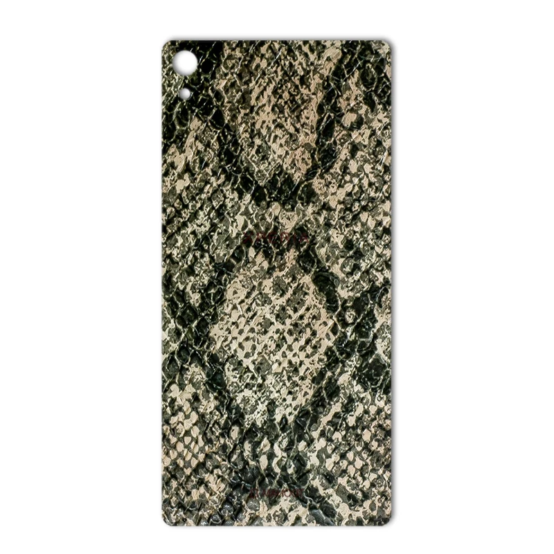 برچسب تزئینی ماهوت مدلJungle-python Texture مناسب برای گوشی Sony Xperia XA Ultra