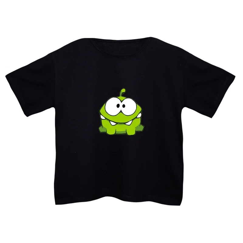 کراپ‌تی شرت آستین کوتاه زنانه مدل قورباغه کد 1