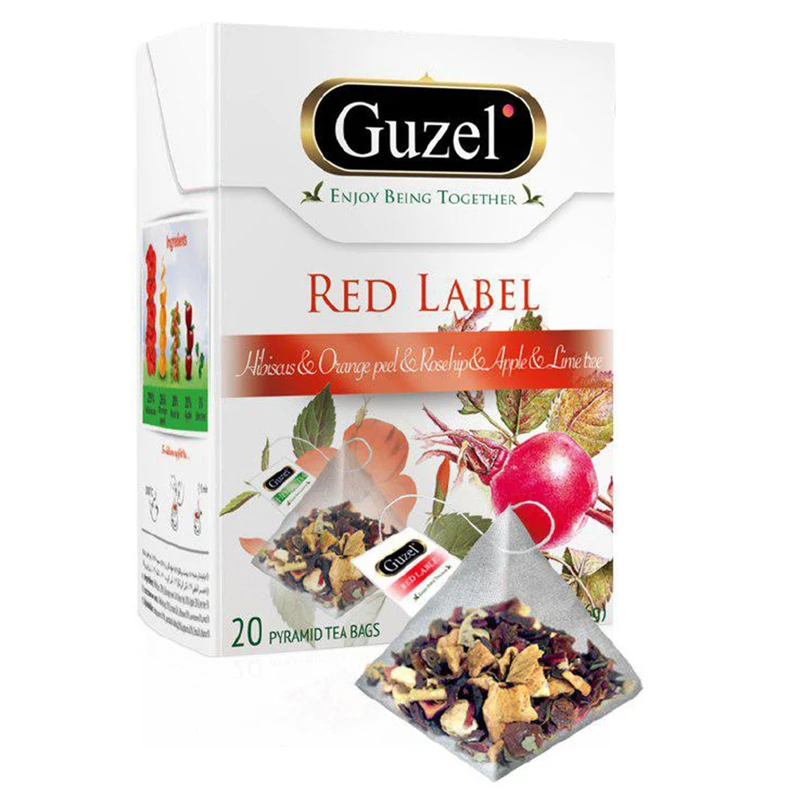 بسته دمنوش گیاهی گوزل مدل Red Label