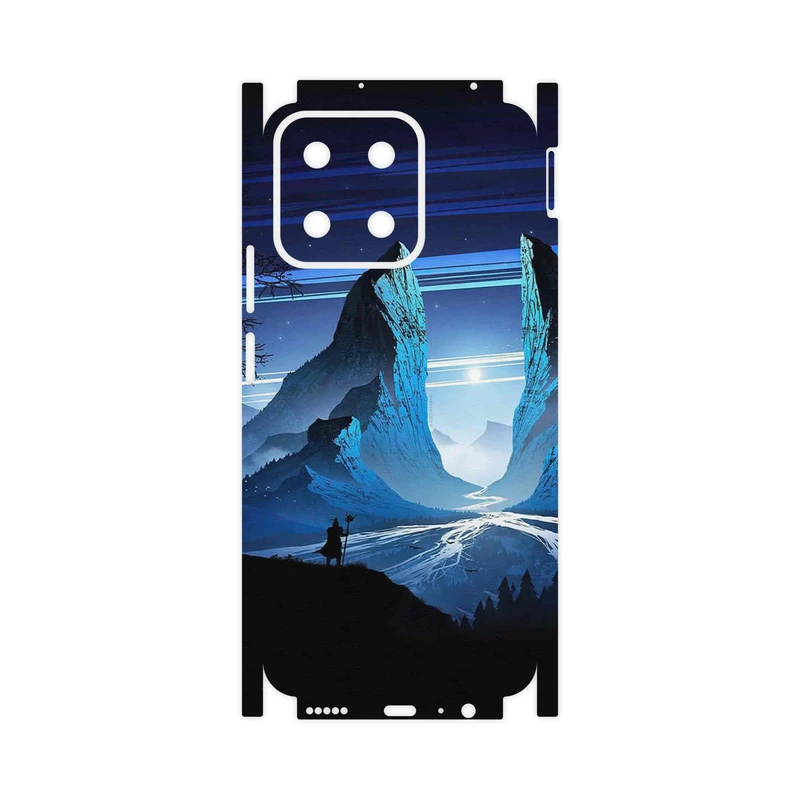 برچسب پوششی ماهوت مدل Blue Mountains Digital Art-FullSkin مناسب برای گوشی موبایل آنر X7c