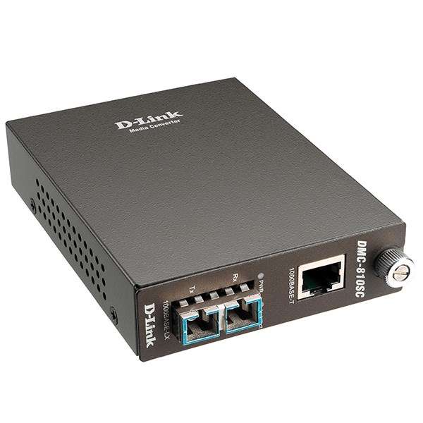 مبدل فیبر نوری به اترنت دی-لینک مدل DMC-810SC مبدل فیبر نوری به اترنت دی-لینک مدل DMC-810SC