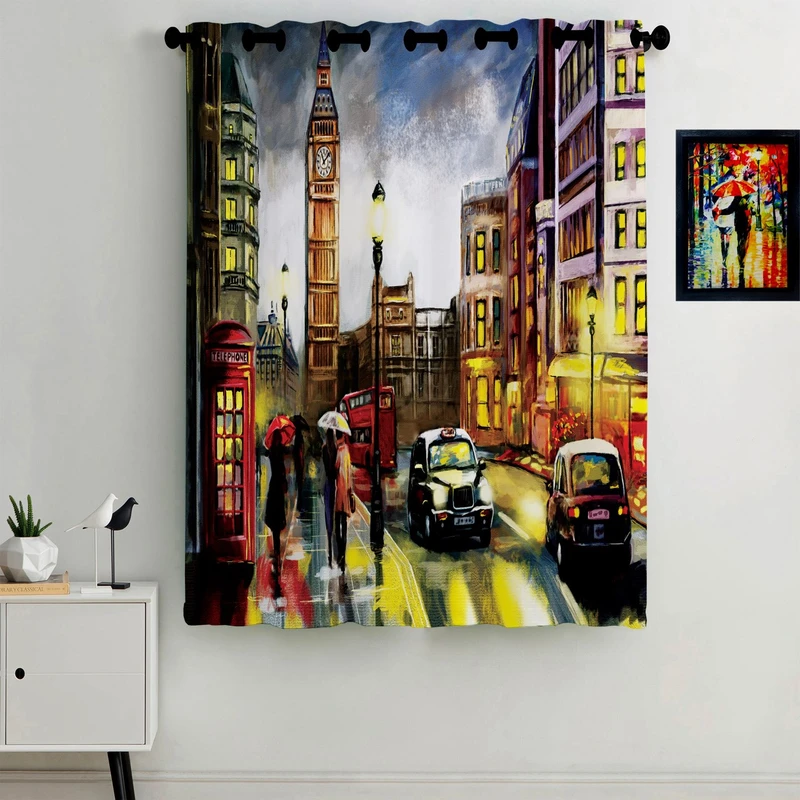 پرده رنس مدل C2-50120 ارتفاع 190 سانتی متر