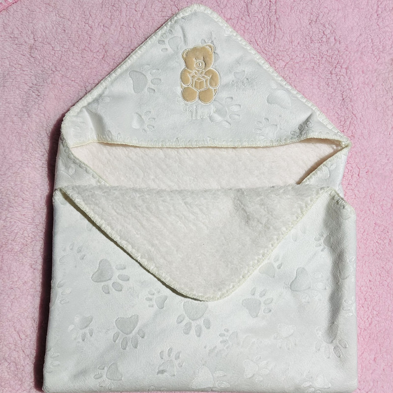 پتوی نوزاد مدل Bear-2 کد TL-2024 سایز 80×80 سانتی متر